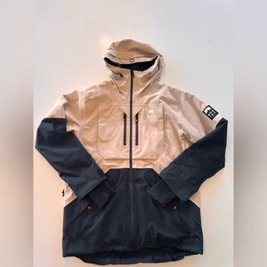 Montec Ski Jacket (insulated) in beige/tan/black